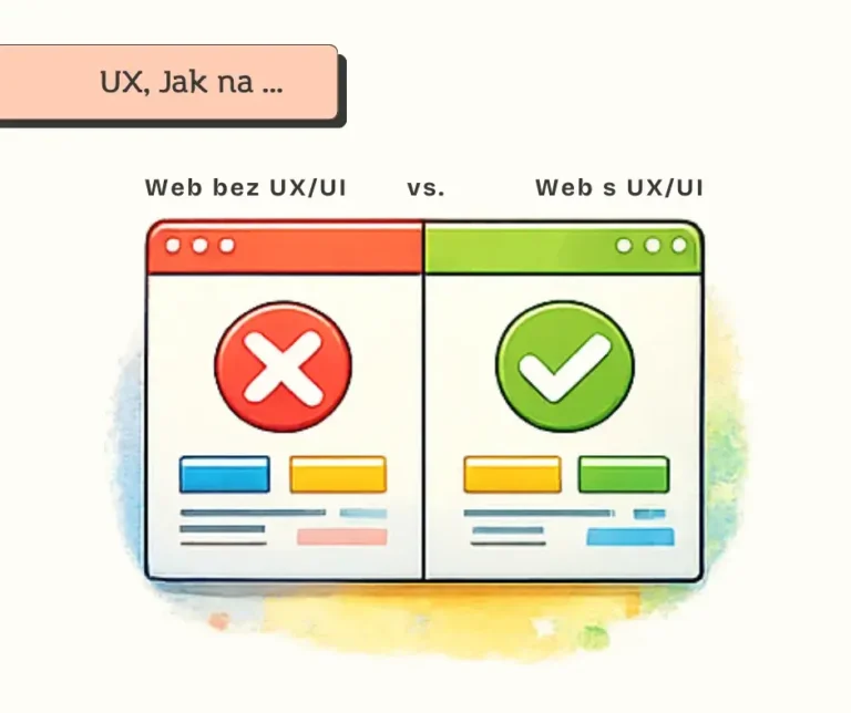 Web s UX designem